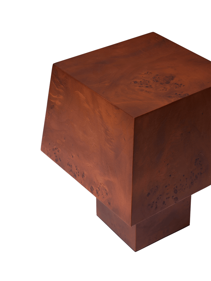 Burl bordlampe 33 cm, Dark stained burl Ferm Living