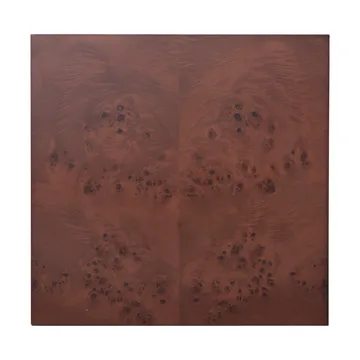 Burl Cube sidebord 40x40 cm - Dark stained - Ferm Living