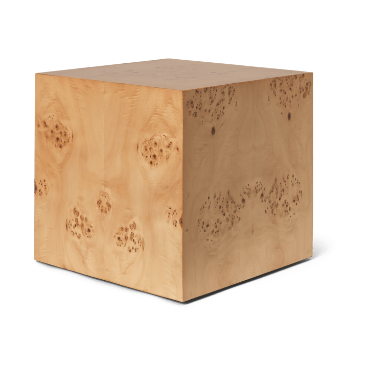 Burl Cube sidebord 40x40 cm - Natural - Ferm Living