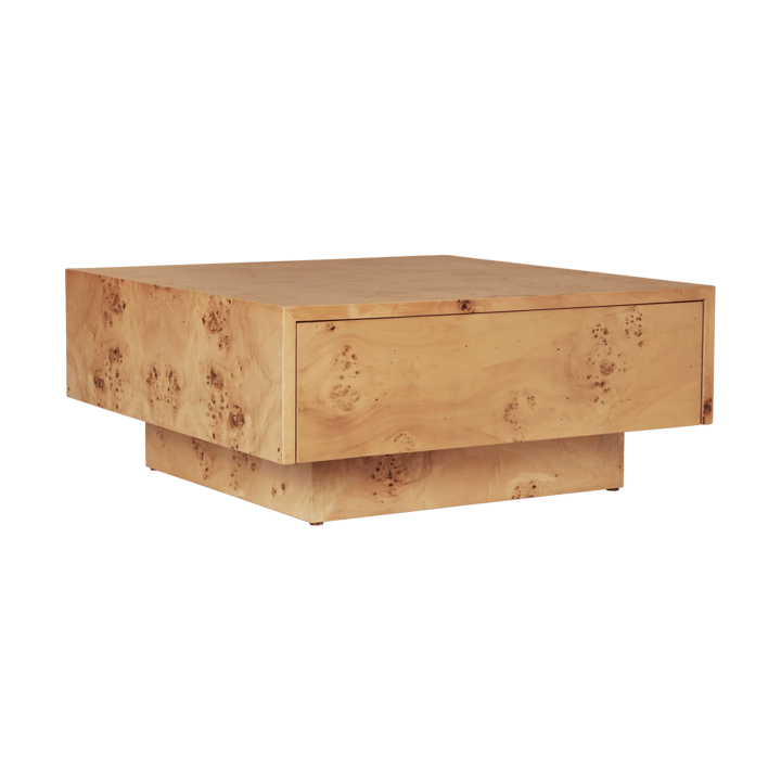 Burl storage sofabord 70x70 cm - Natural - Ferm Living
