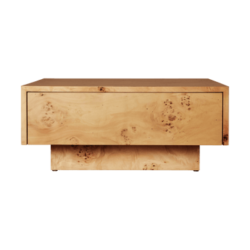 Burl storage sofabord 70x70 cm - Natural - Ferm Living