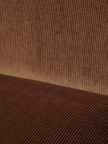 Buur lounge chair devoré velvet - Rust - Ferm Living