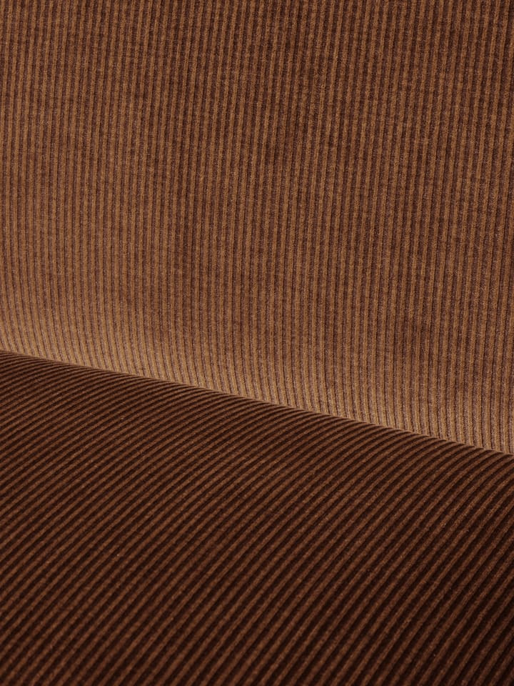 Buur lounge chair devoré velvet, Rust Ferm Living
