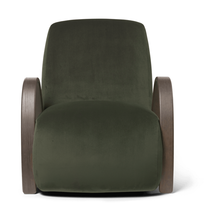 Buur lounge chair Rich Velvet - Pine - Ferm Living