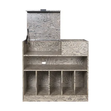 Cabri medieskab - Grey, 86x45x81 cm - Ferm Living