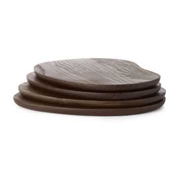 Cairn butter boards bakke 4 dele - Dark brown - Ferm Living
