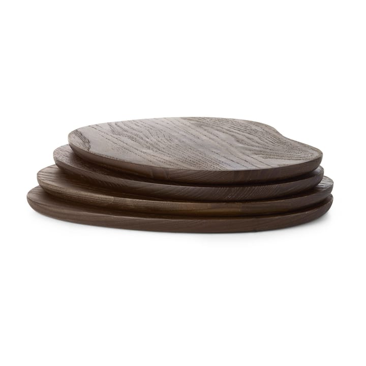 Cairn butter boards bakke 4 dele - Dark brown - ferm LIVING