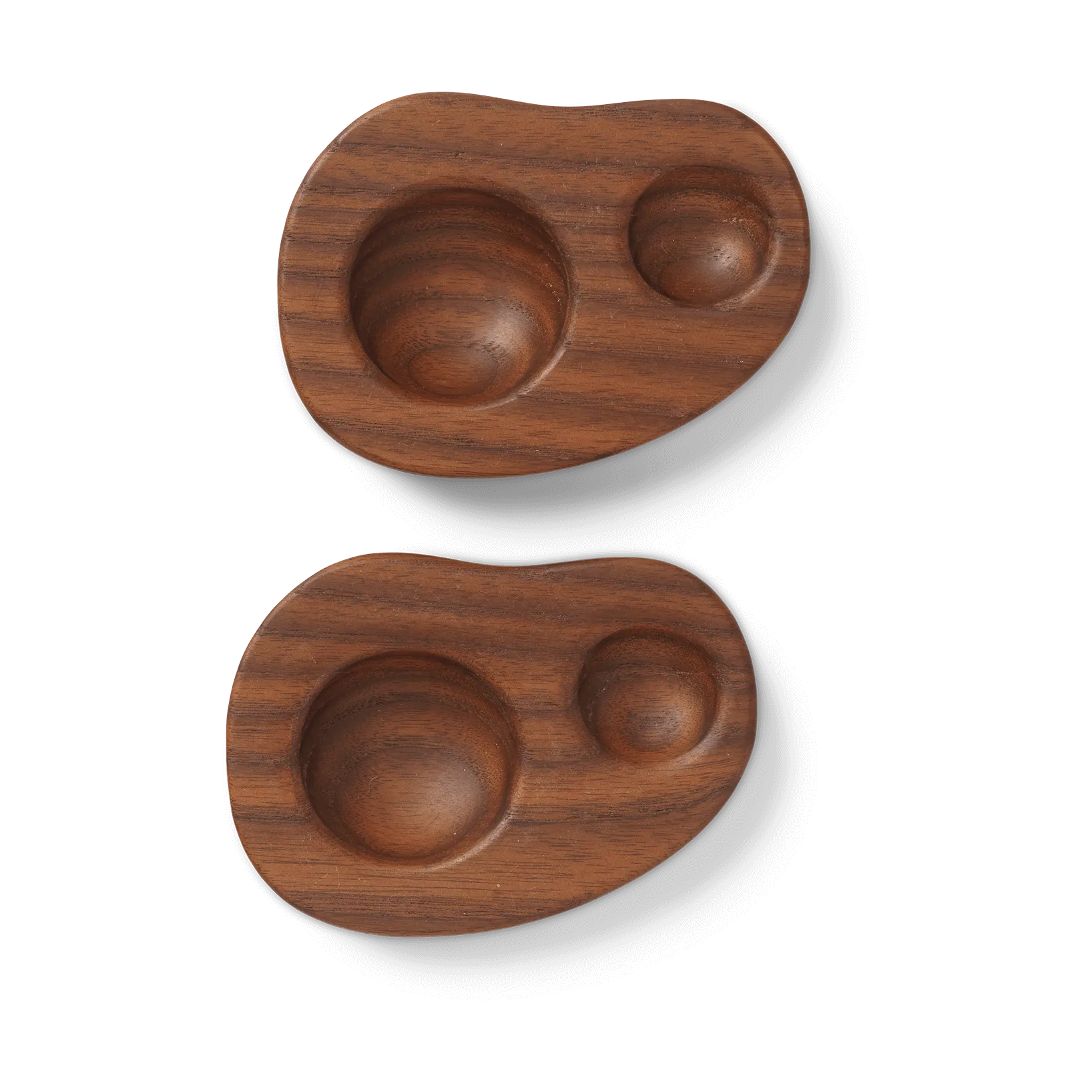 Cairn æggebæger 2-pak, Dark brown Ferm Living