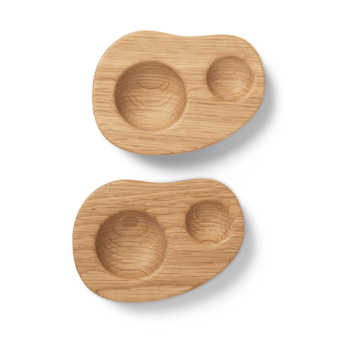 Cairn æggebæger 2-pak - Oak - Ferm Living