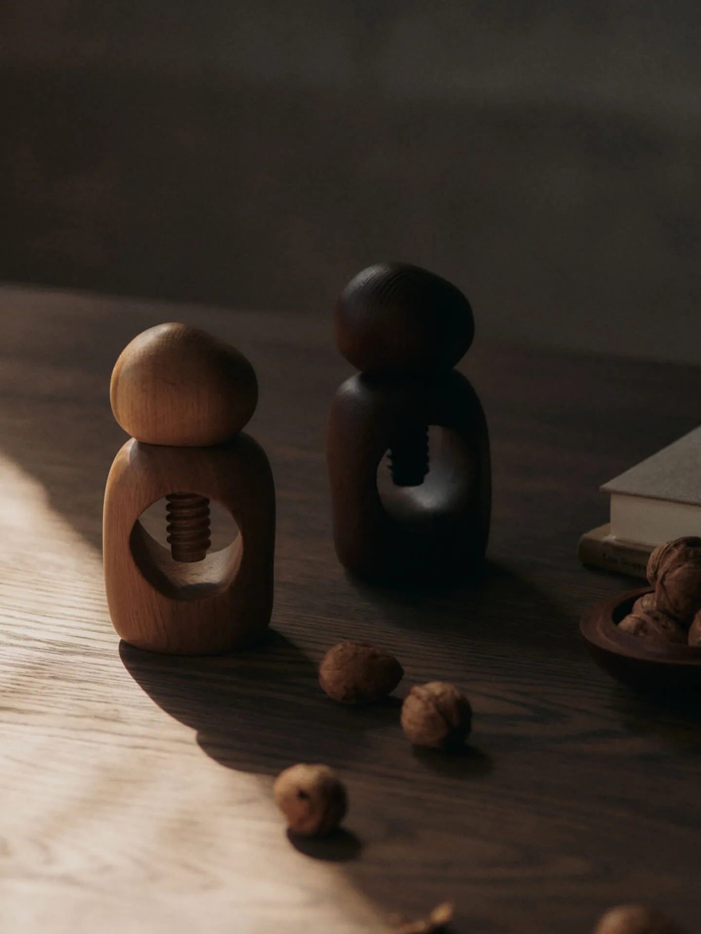 Cairn nøddeknækker, Dark Brown Ferm Living