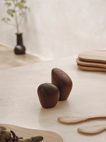 Cairn salt- og peberkar - Dark brown - Ferm Living