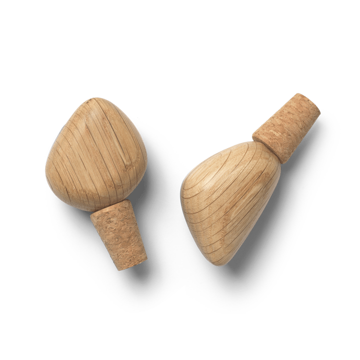 Cairn vinprop 2-pak - Oak - Ferm Living