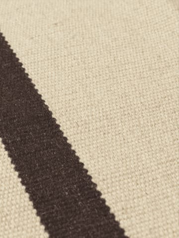 Calm kelim dørmåtte - Off-white, Coffee, 50x70 cm - Ferm Living