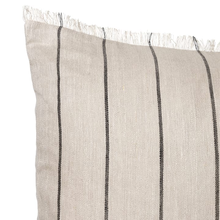 Calm pude Camel/Black, 78x78 cm Ferm Living