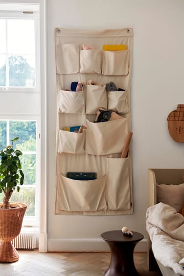 Canvas wall pockets vægopbevaring - 70x160 cm - Ferm Living