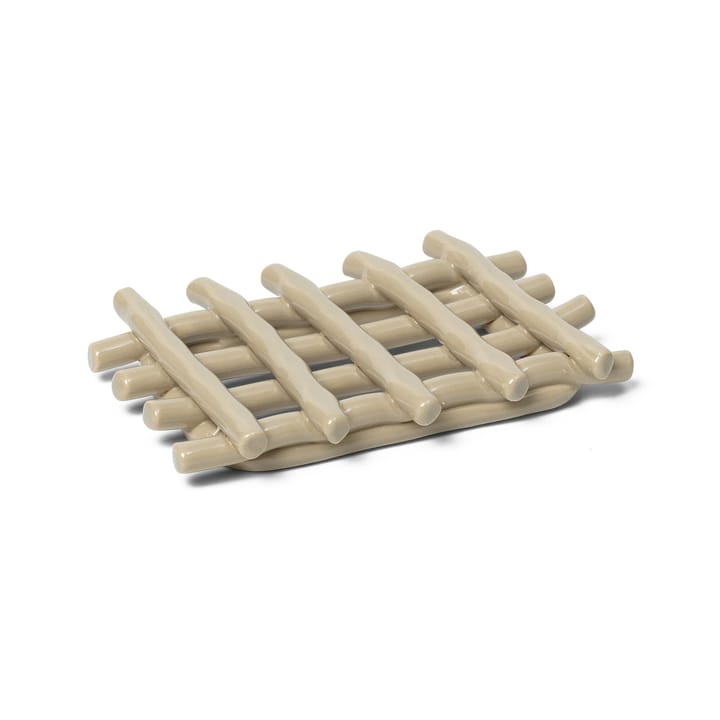 Ceramic sæbefad 10x14,5 cm - Cashmere - Ferm Living