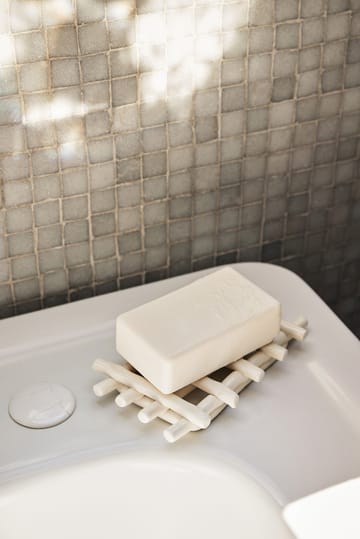 Ceramic sæbefad 10x14,5 cm - Offwhite - Ferm Living