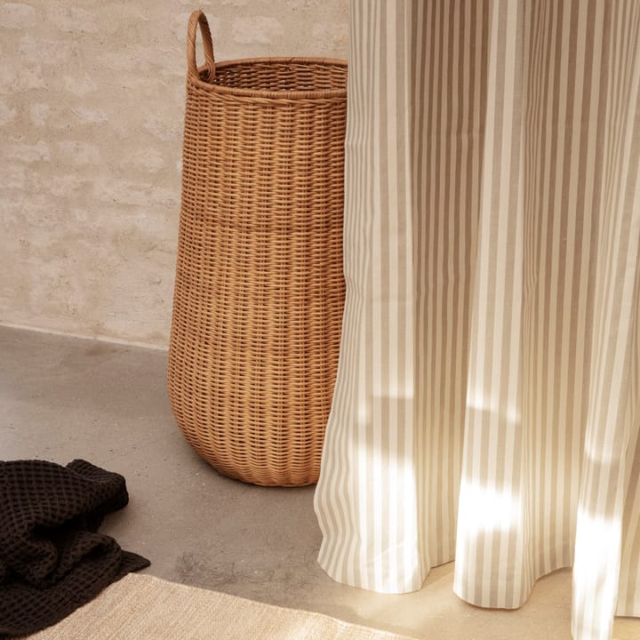 Chambray badeforhæng, Sand-off white Ferm Living
