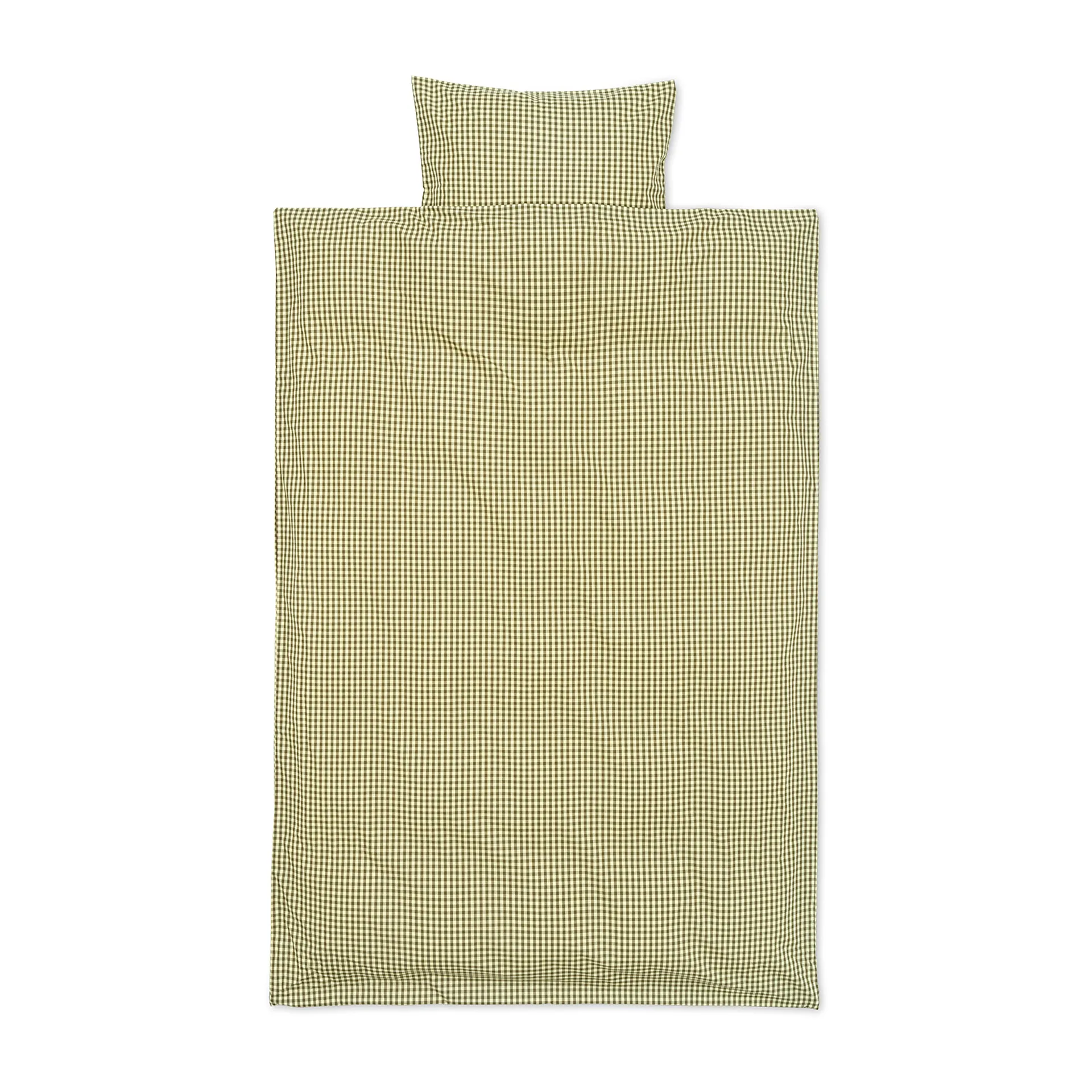 Chech sengesæt junior 100x140 cm, Lemon/Olive Ferm Living