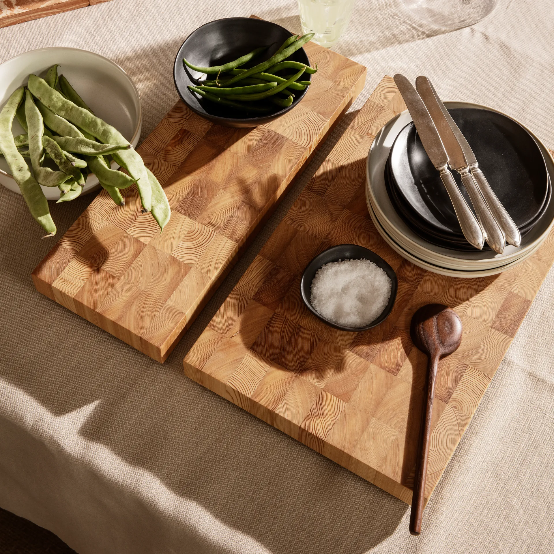 Chess skærebræt rektangulært, Small 15x40 cm Ferm Living