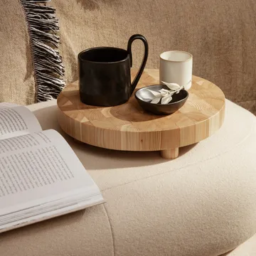 Chess skærebræt rundt - Small Ø30 cm - Ferm Living