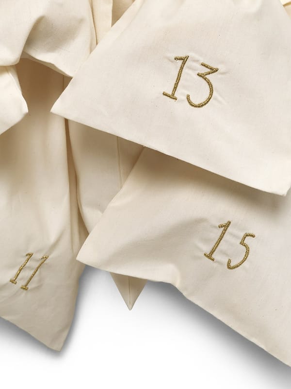Christmas countdown julekalender, Offwhite Ferm Living