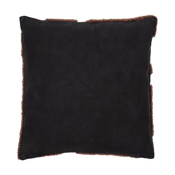Cilla tufted pude - Black-dark chocolate 50x50 cm - Ferm Living