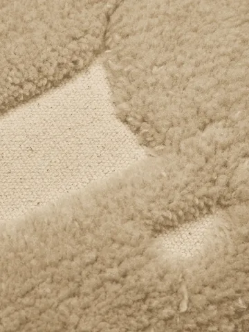Cilla tufted pude - Off-white-parchment, 50x50 cm - Ferm Living