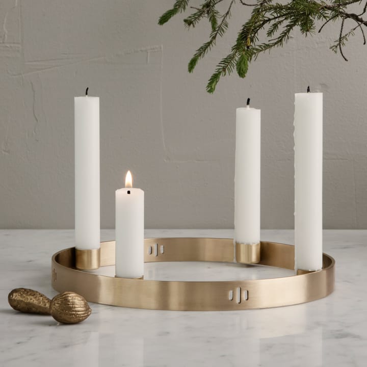 Circle messing lysestage, lille Ferm Living