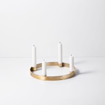 Circle messing lysestage - lille - Ferm Living