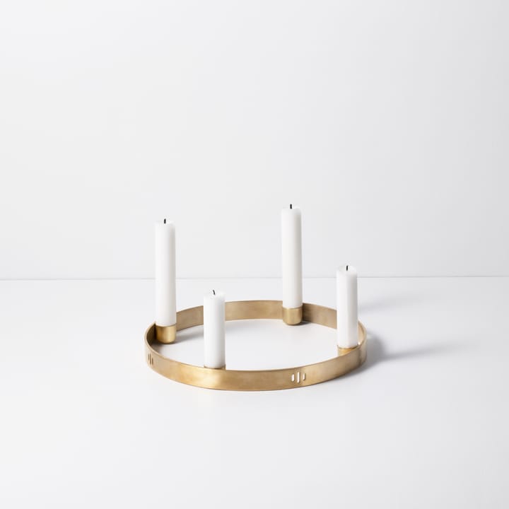 Circle messing lysestage, lille Ferm Living