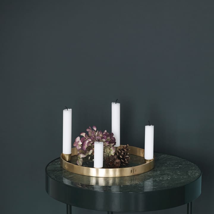 Circle messing lysestage, lille Ferm Living