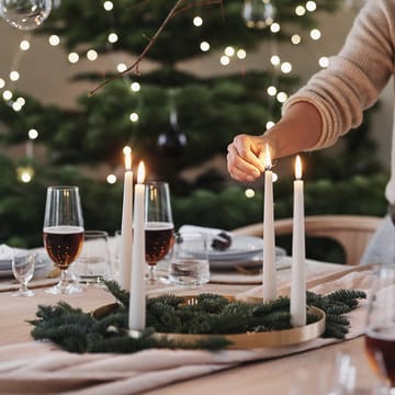 Circle messing lysestage - stor - Ferm Living