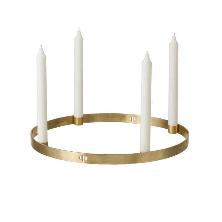 Circle messing lysestage - stor - Ferm Living