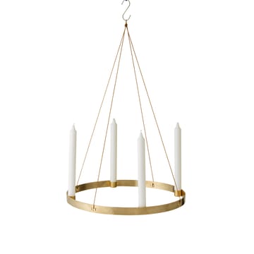 Circle messing lysestage - stor - Ferm Living
