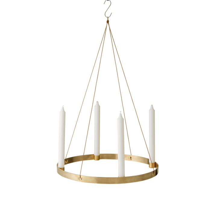 Circle messing lysestage, stor Ferm Living