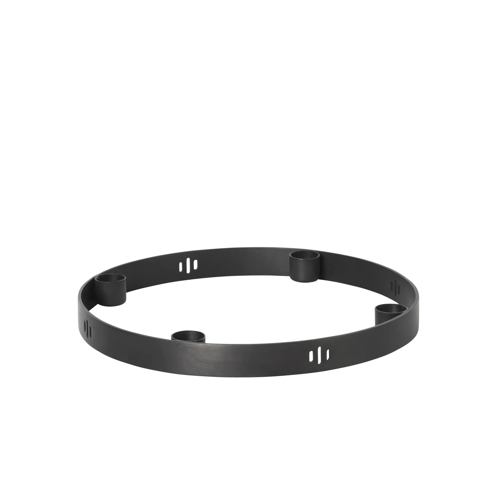 Circle sorte messingstager, lille (ophæng medfølger ikke) Ferm Living