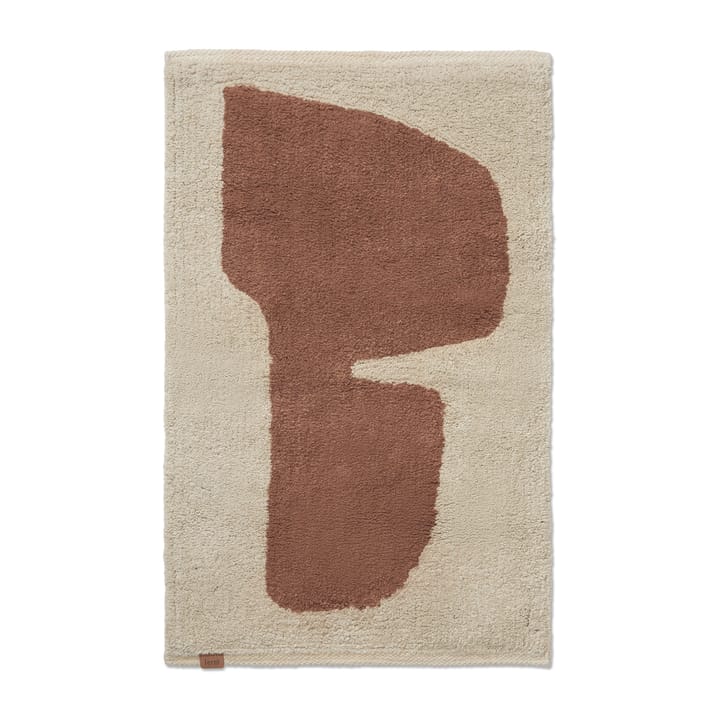 Clay bademåtte 50x70 cm - Parchment/Rust - Ferm Living