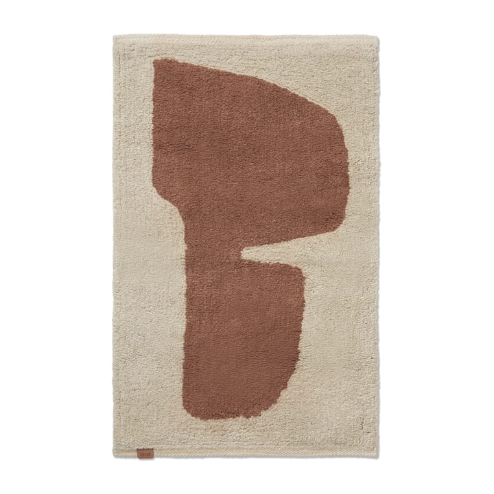 Clay bademåtte 50x70 cm - Parchment/Rust - Ferm LIVING