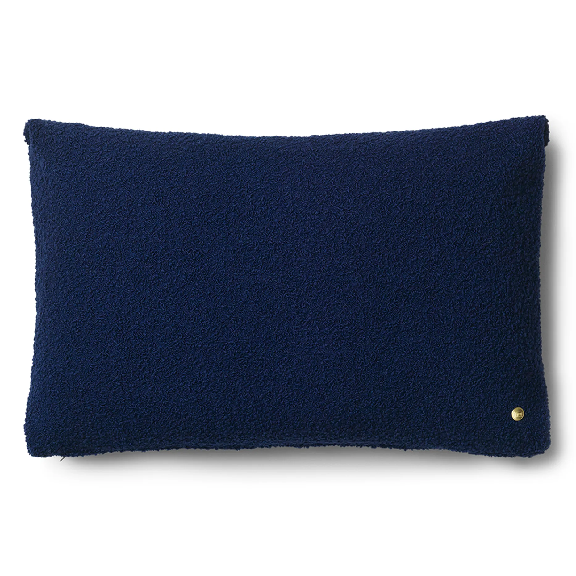 Clean pude bouclé 40x60 cm , Deep Blue Ferm Living