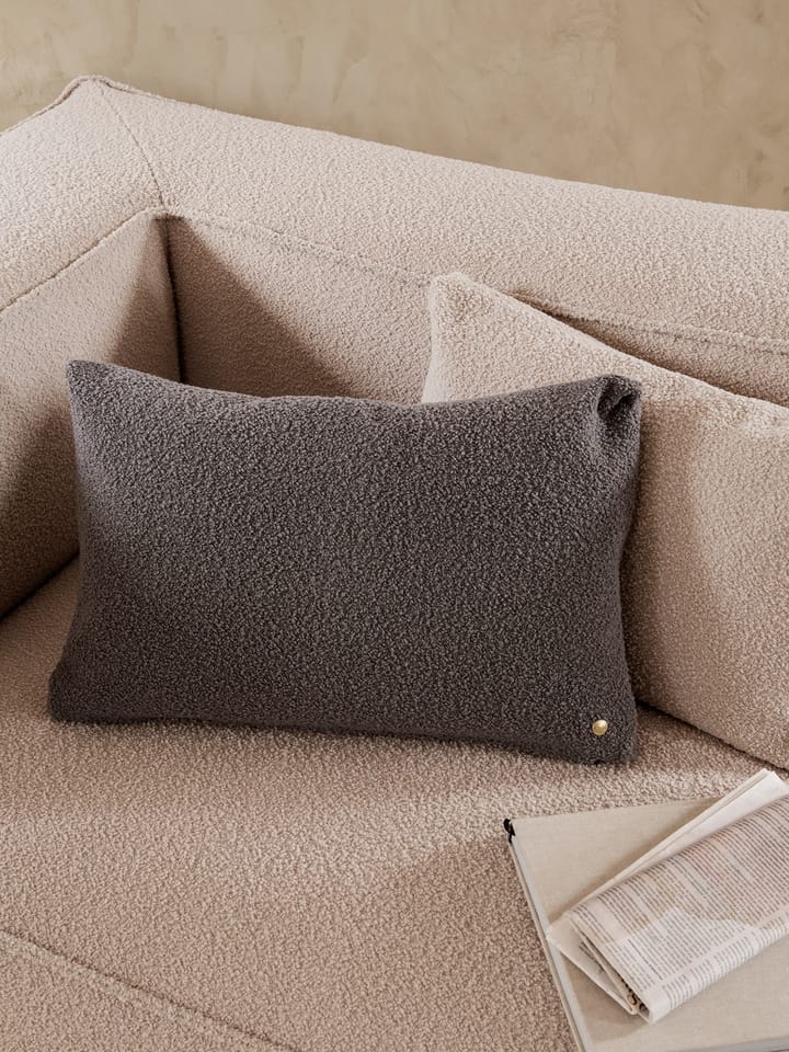 Clean pude bouclé 40x60 cm , Grey Ferm Living