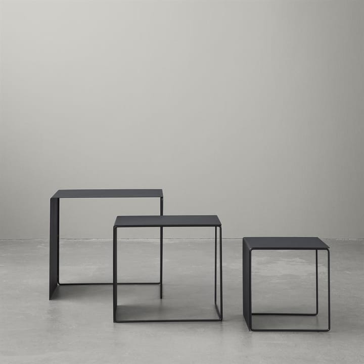 Cluster bord 3 stk, Sort Ferm Living