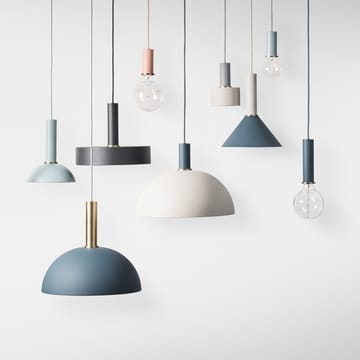 Collect lampeskærm - black, dome - ferm LIVING