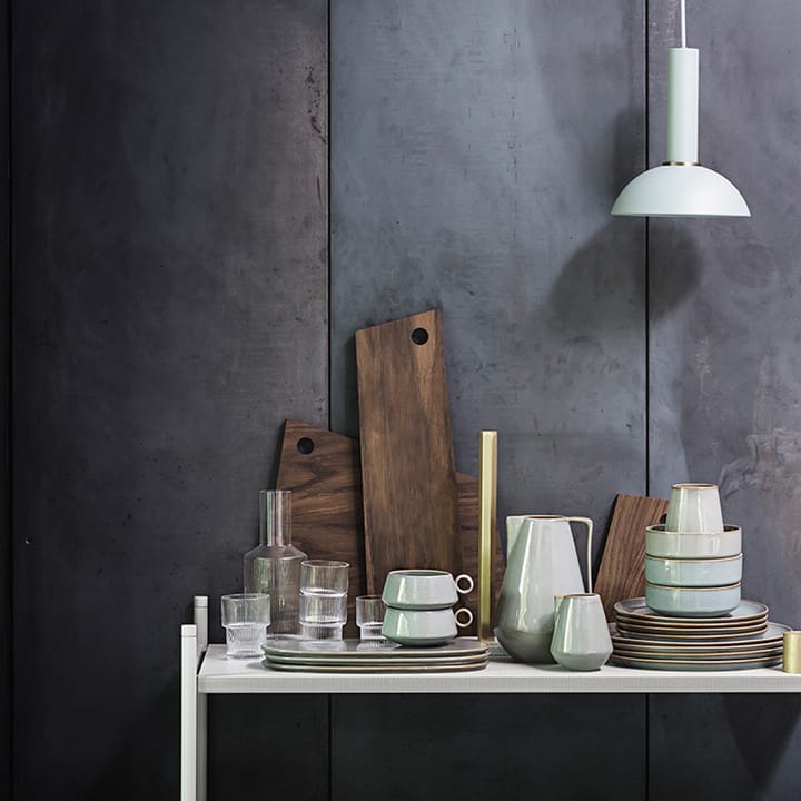 Collect lampeskærm - black, dome - ferm LIVING