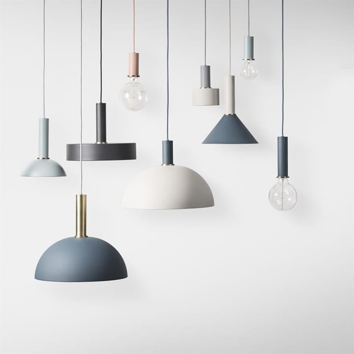 Collect lampeskærm Dome - light grey (lysegrå) - ferm LIVING