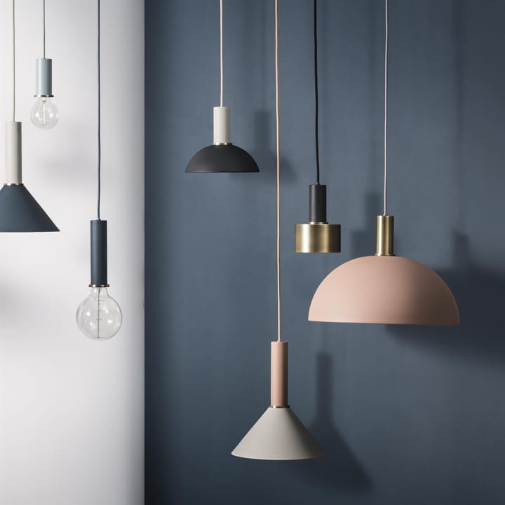 Collect lampeskærm Hoop, sort Ferm Living