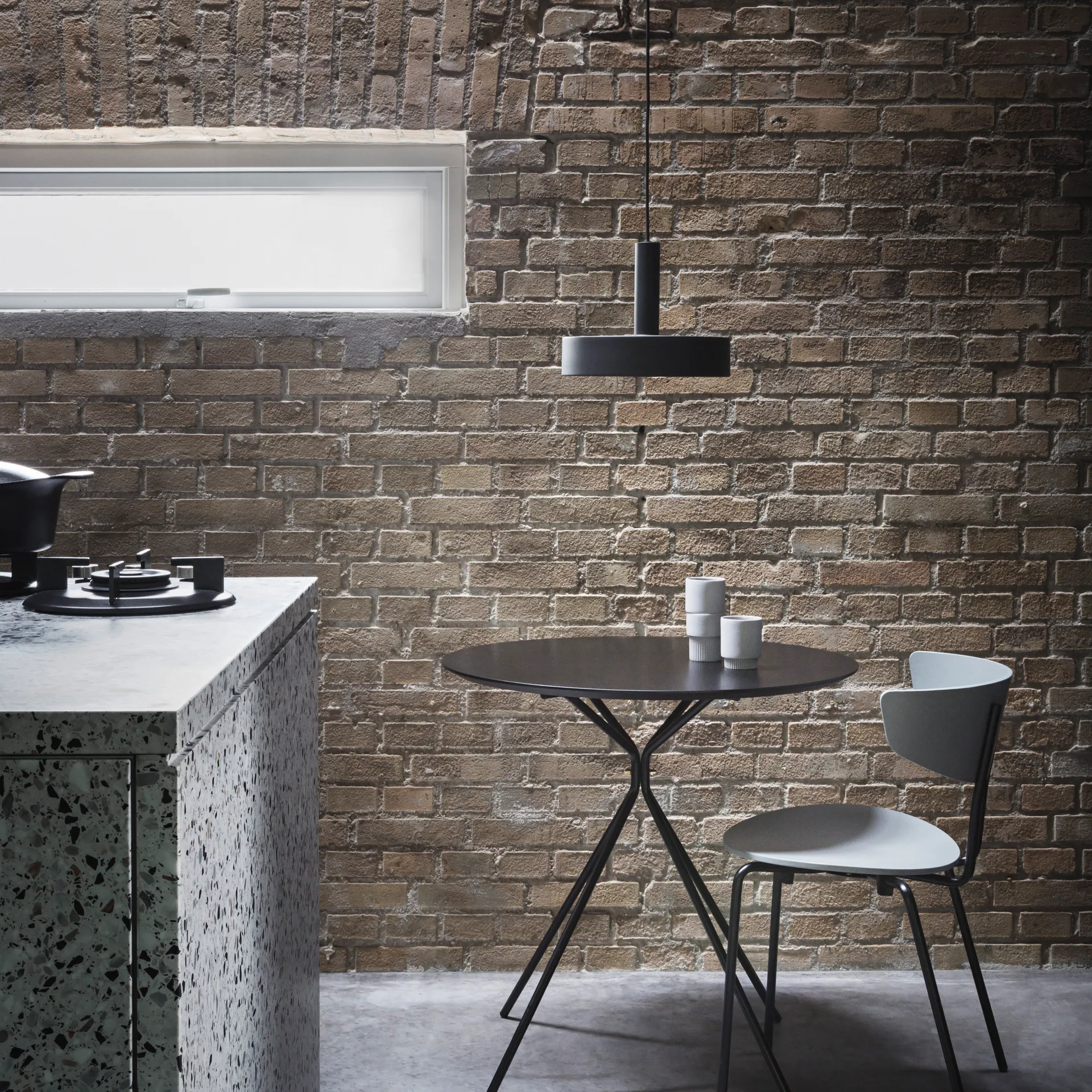 Collect lampeskærm Record, sort Ferm Living