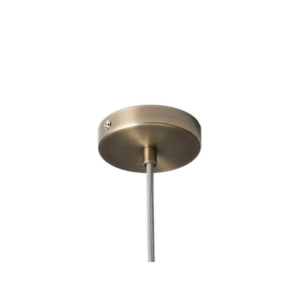 Collect loftslampe lille, mässing sølvfarvet ledning Ferm Living