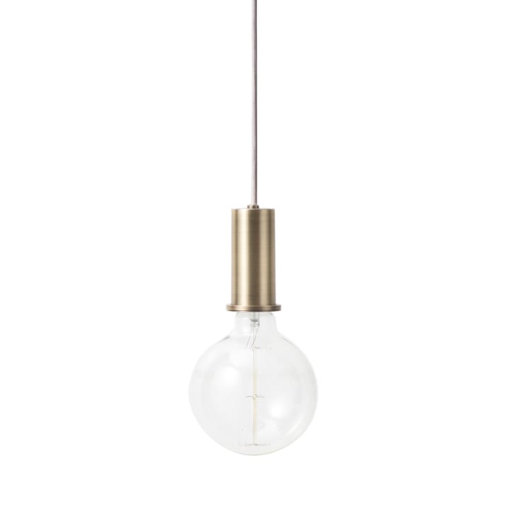 Collect loftslampe lille - mässing sølvfarvet ledning - Ferm Living