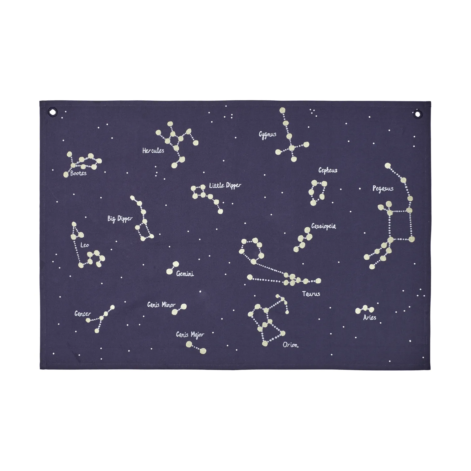 Constellation tekstilkort, Dark blue, 70x100 cm Ferm Living